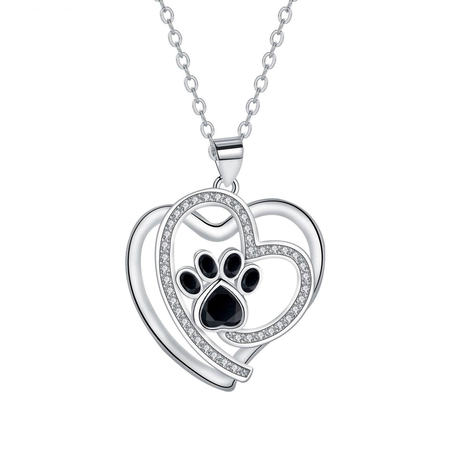 Cleo Paw Print Necklace 0