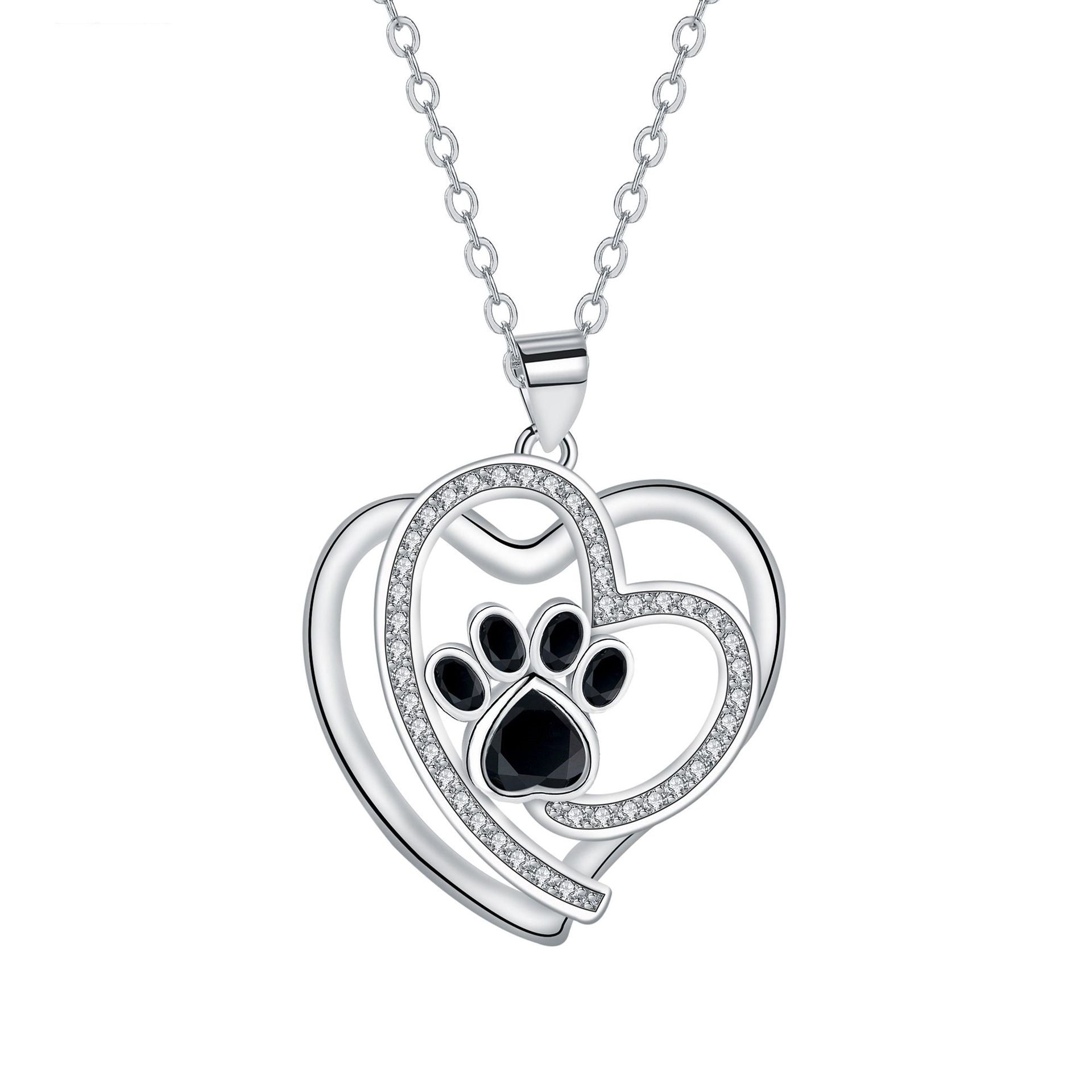 Cleo Paw Print Necklace 0