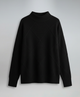 Women's geometric patterned turtleneck sweater