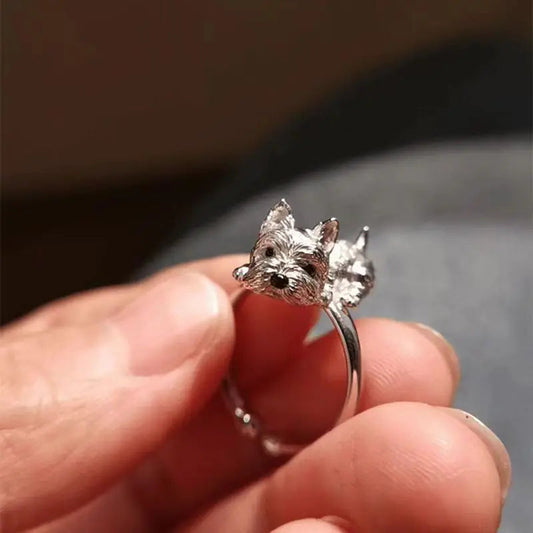 Dahlia Adjustable Dog Ring 0