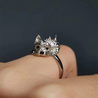 Dahlia Adjustable Dog Ring 4