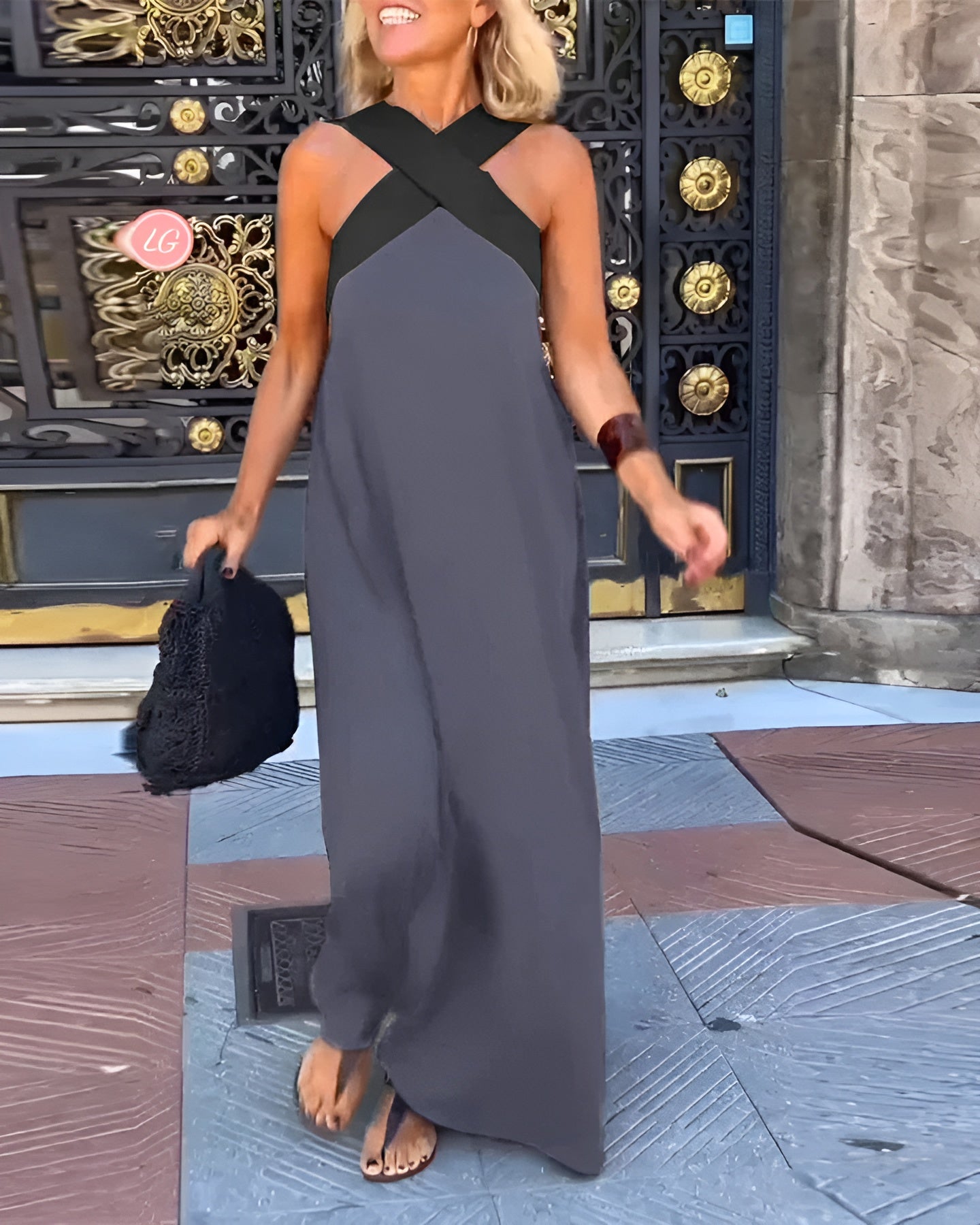 Dahlia Crossed Cut Sundress 2