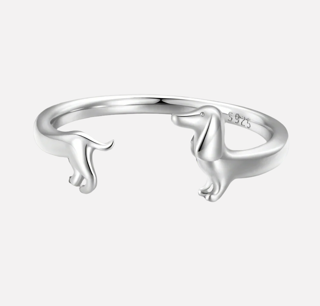Dahlia Dachshund Wrap Ring 0