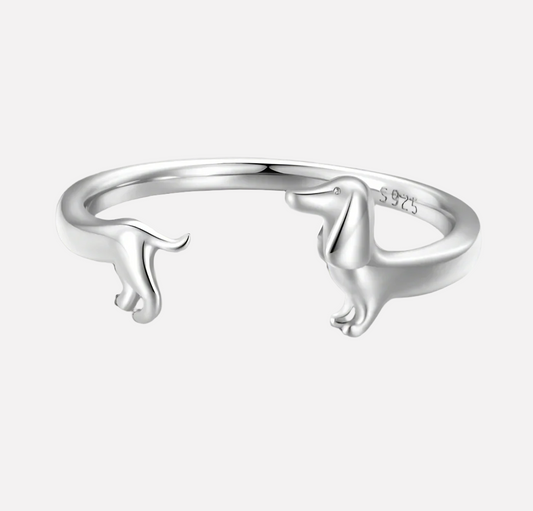 Dahlia Dachshund Wrap Ring 0