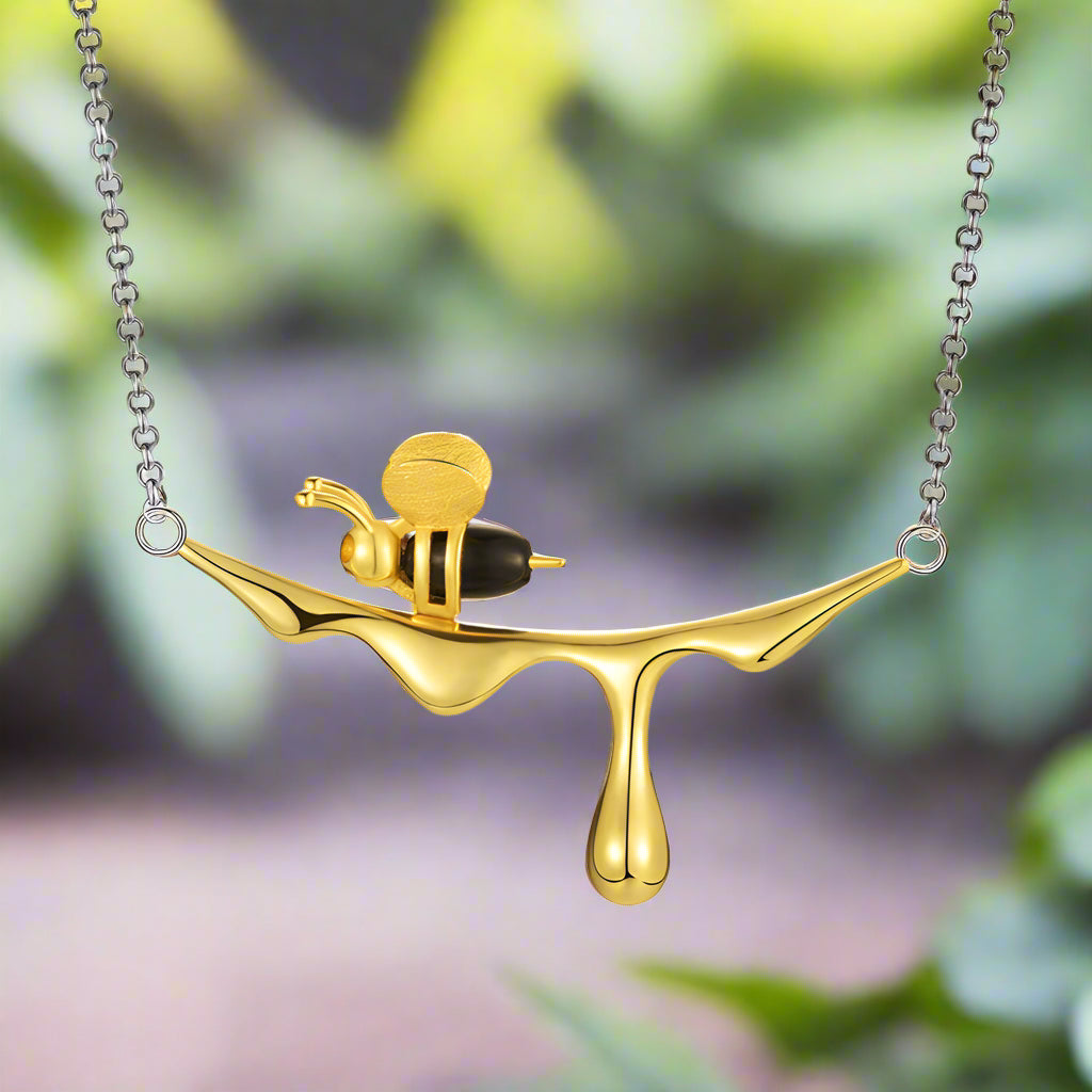 Dahlia Dripping Honey Necklace 0
