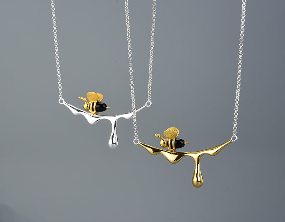 Dahlia Dripping Honey Necklace 1