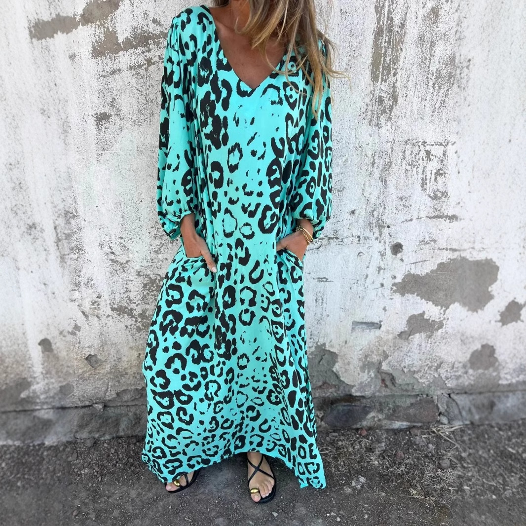 Dahlia Leopard Print Dress 2