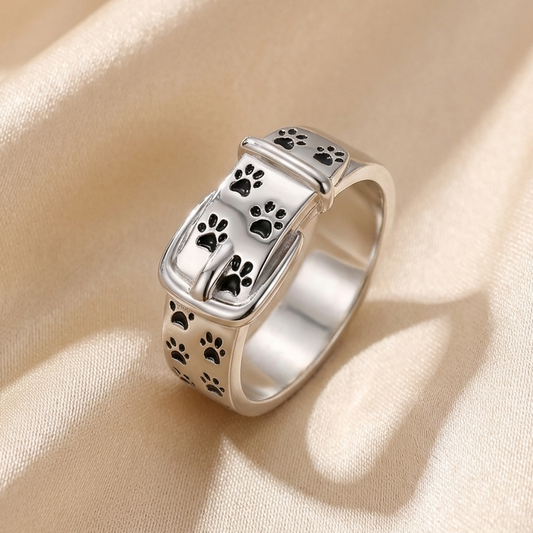 Dahlia Puppy Collar Ring 0