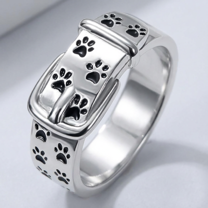 Dahlia Puppy Collar Ring 1