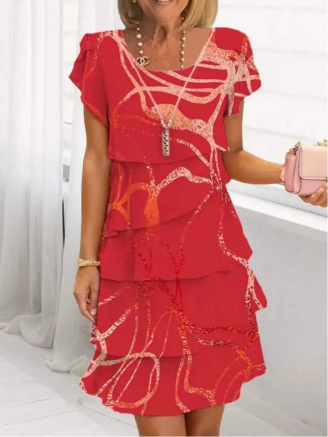 Dahlia Ruffle Dress 0