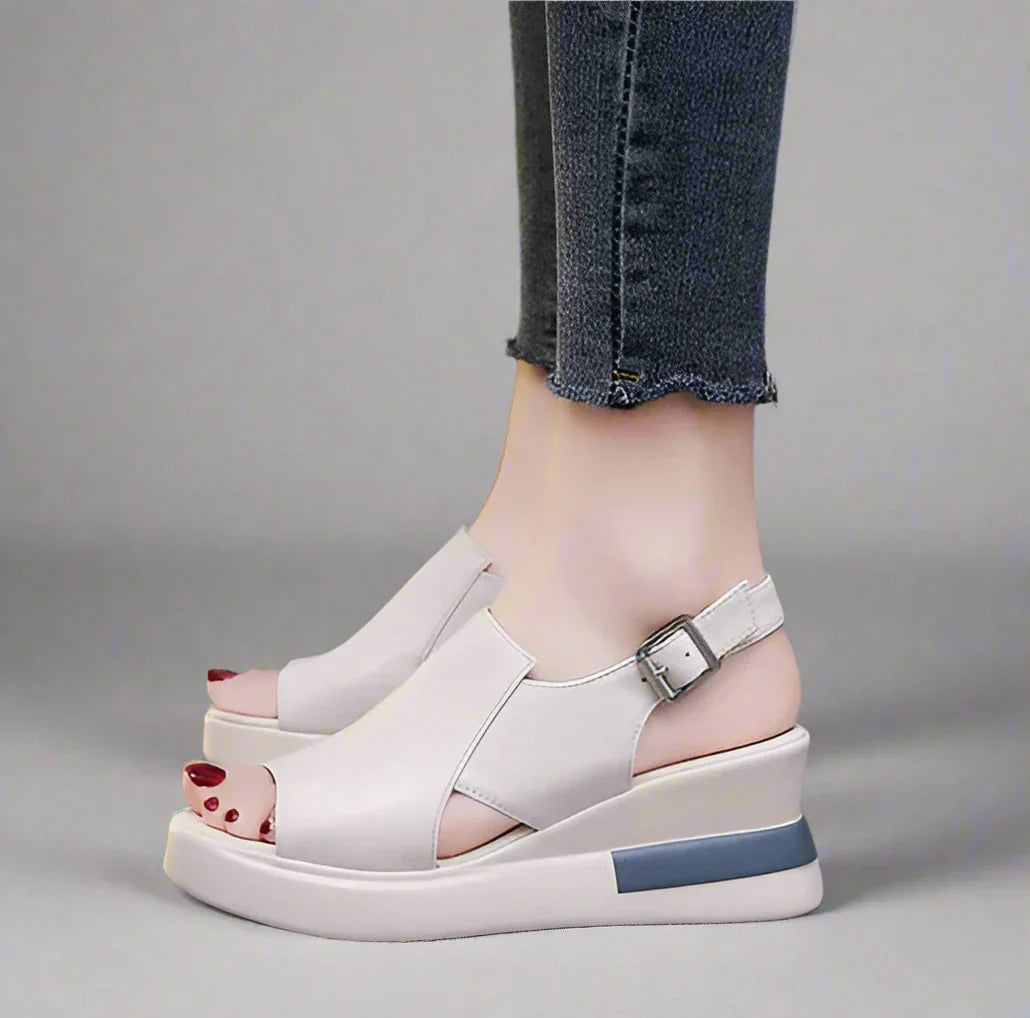 Dahlia Wedge Slingback Sandals 2