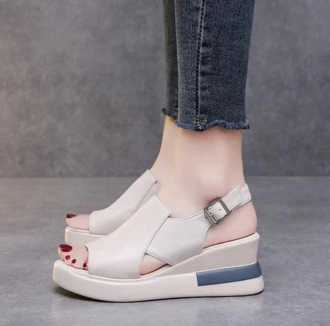 Dahlia Wedge Slingback Sandals 3
