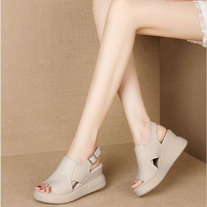 Dahlia Wedge Slingback Sandals 4