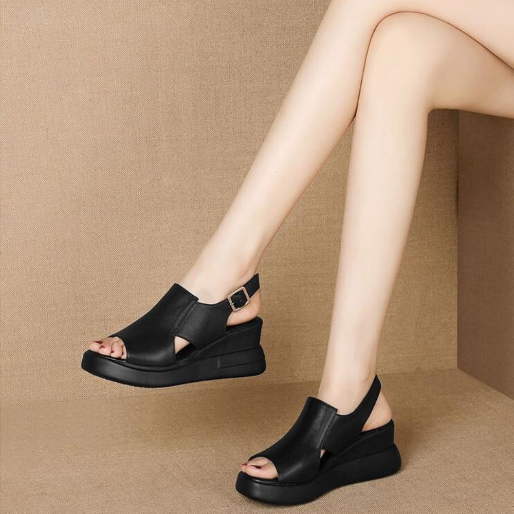 Dahlia Wedge Slingback Sandals 5