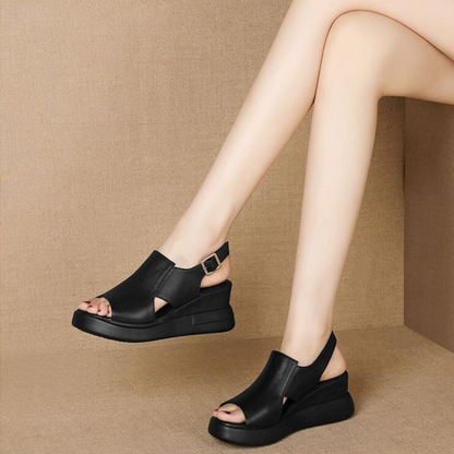 Dahlia Wedge Slingback Sandals 5