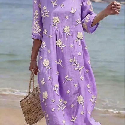 Elara Fit-and-Flare Summer Dress 0