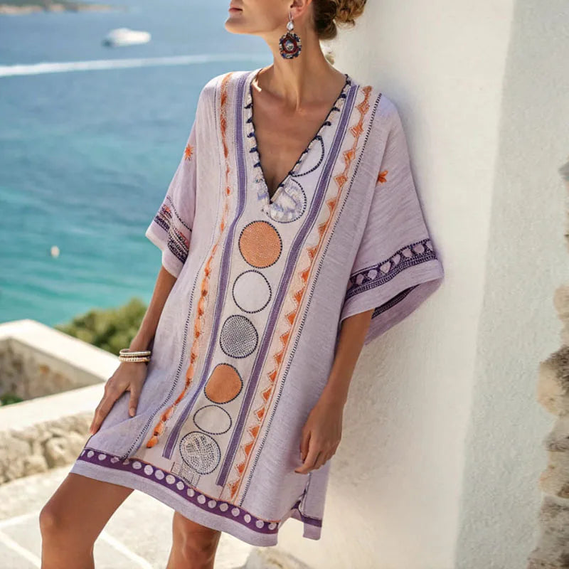 Elara Flowing Summer Dress 0