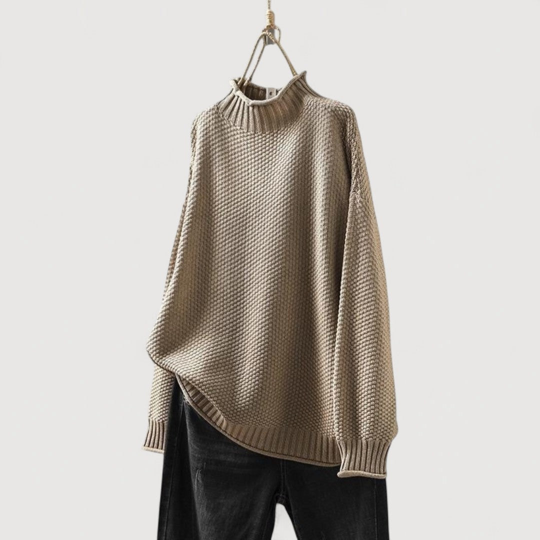 Elara Relaxed Knit Jumper 1