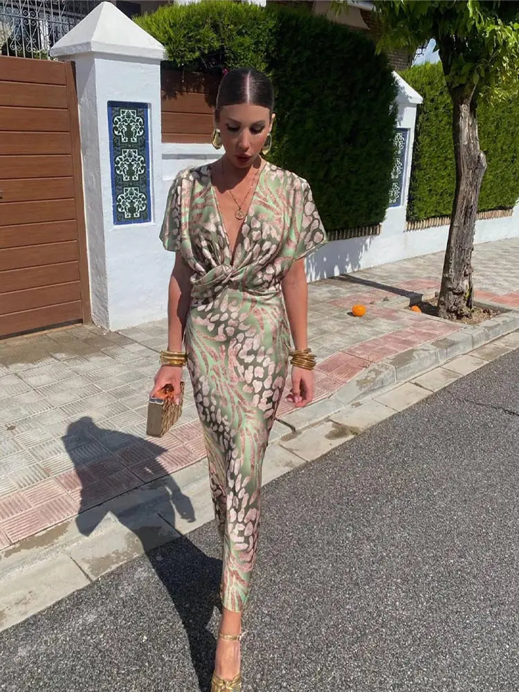 Coppertone - Chic Midi Dress