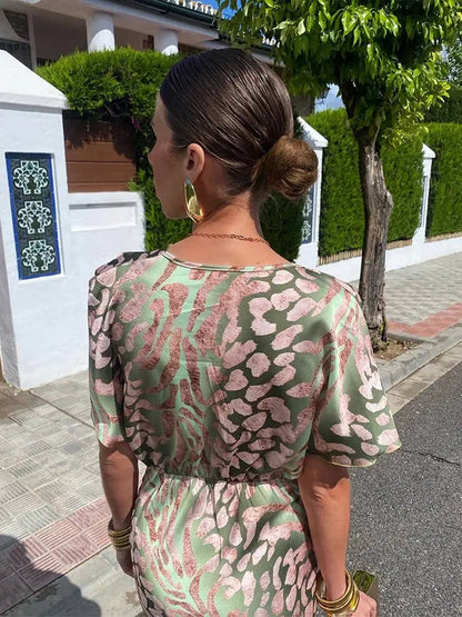 Coppertone - Chic Midi Dress