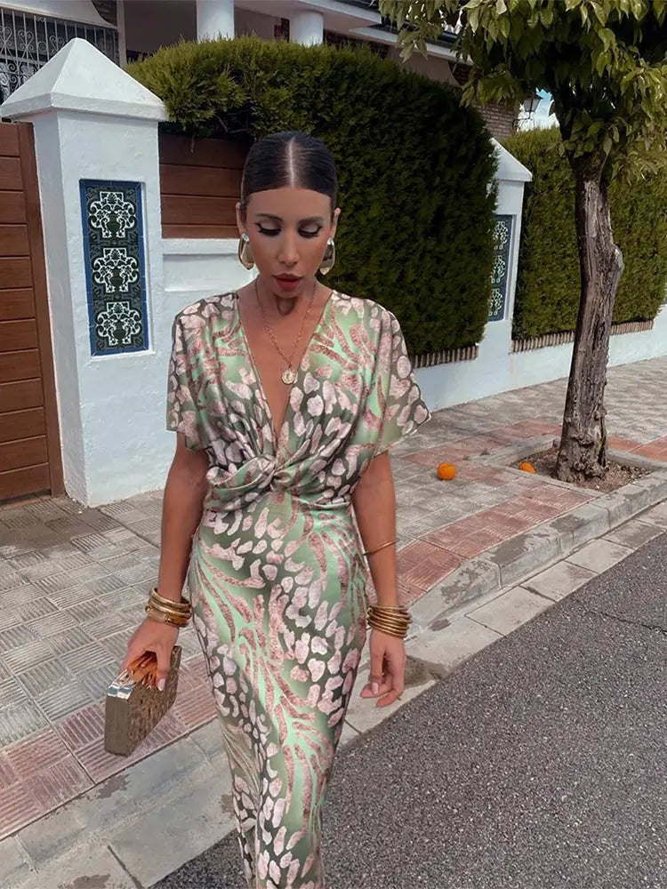Coppertone - Chic Midi Dress