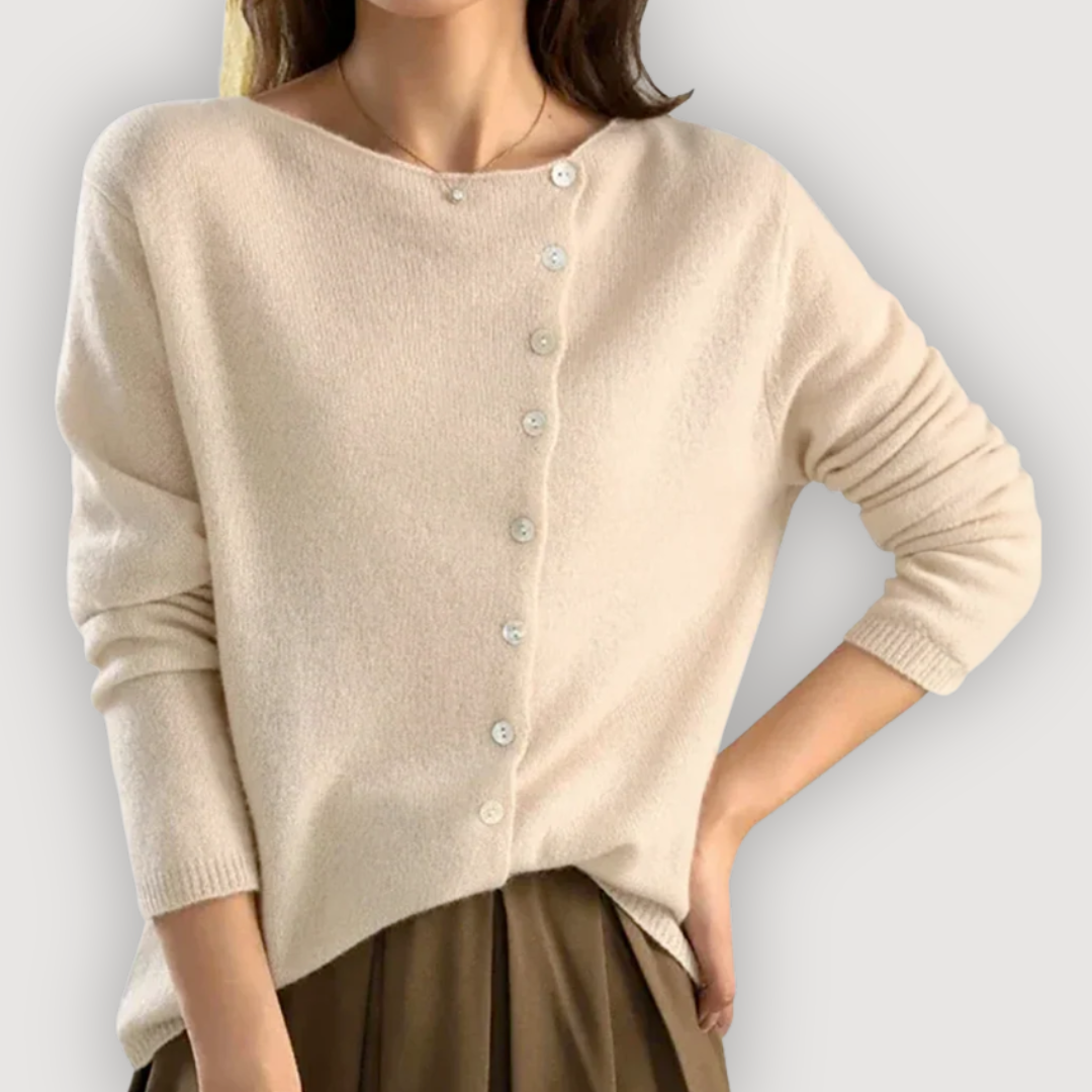 Elena Button Knit Cardigan 1
