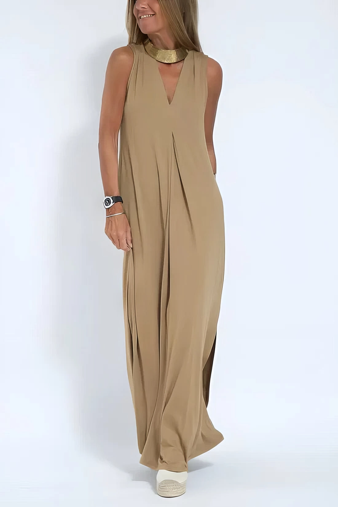 Elena Elegant Maxi Dress 10