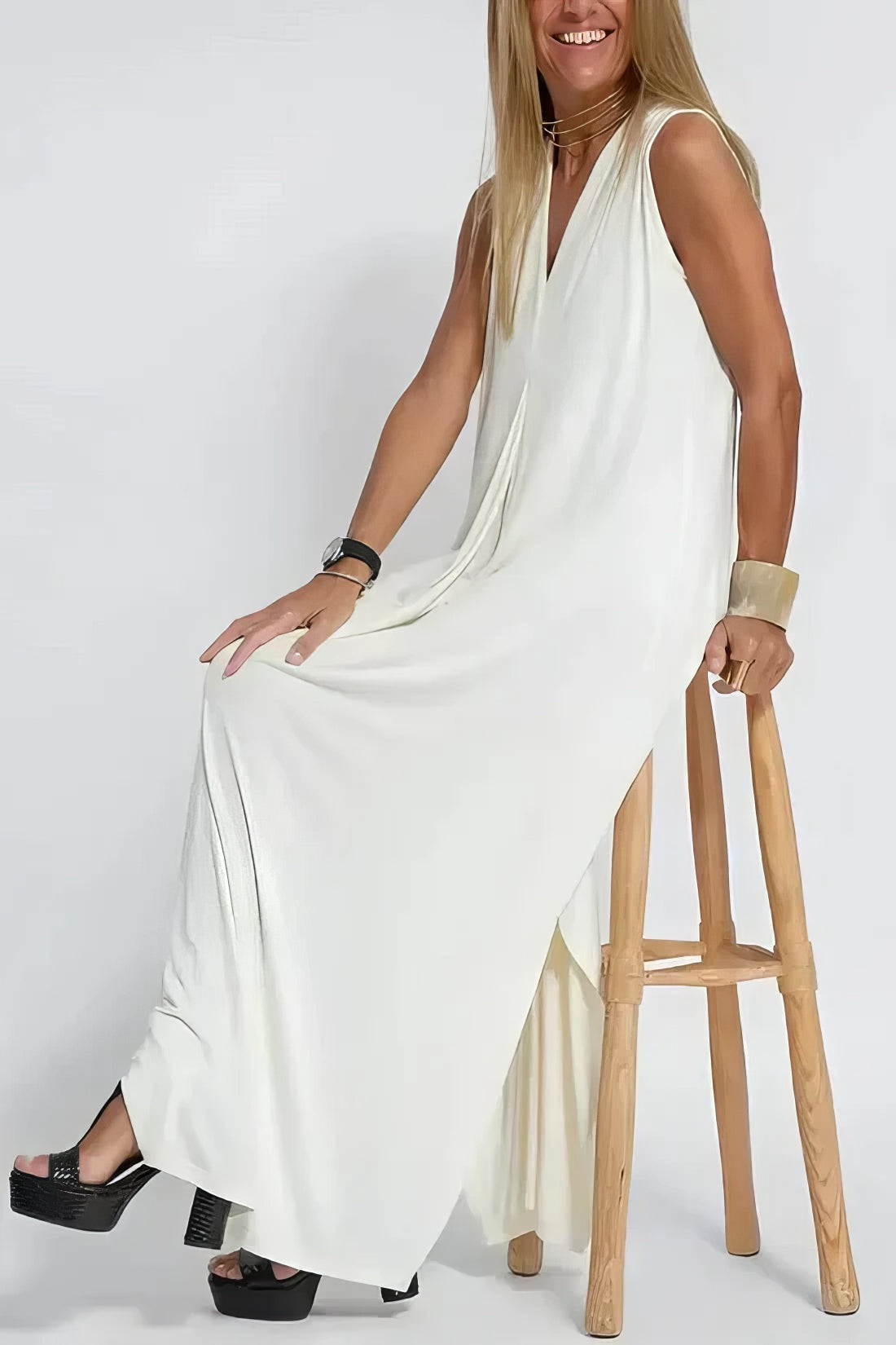 Elena Elegant Maxi Dress 4