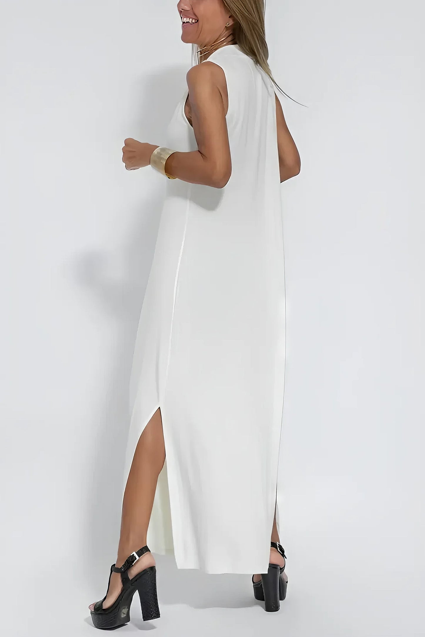Elena Elegant Maxi Dress 6