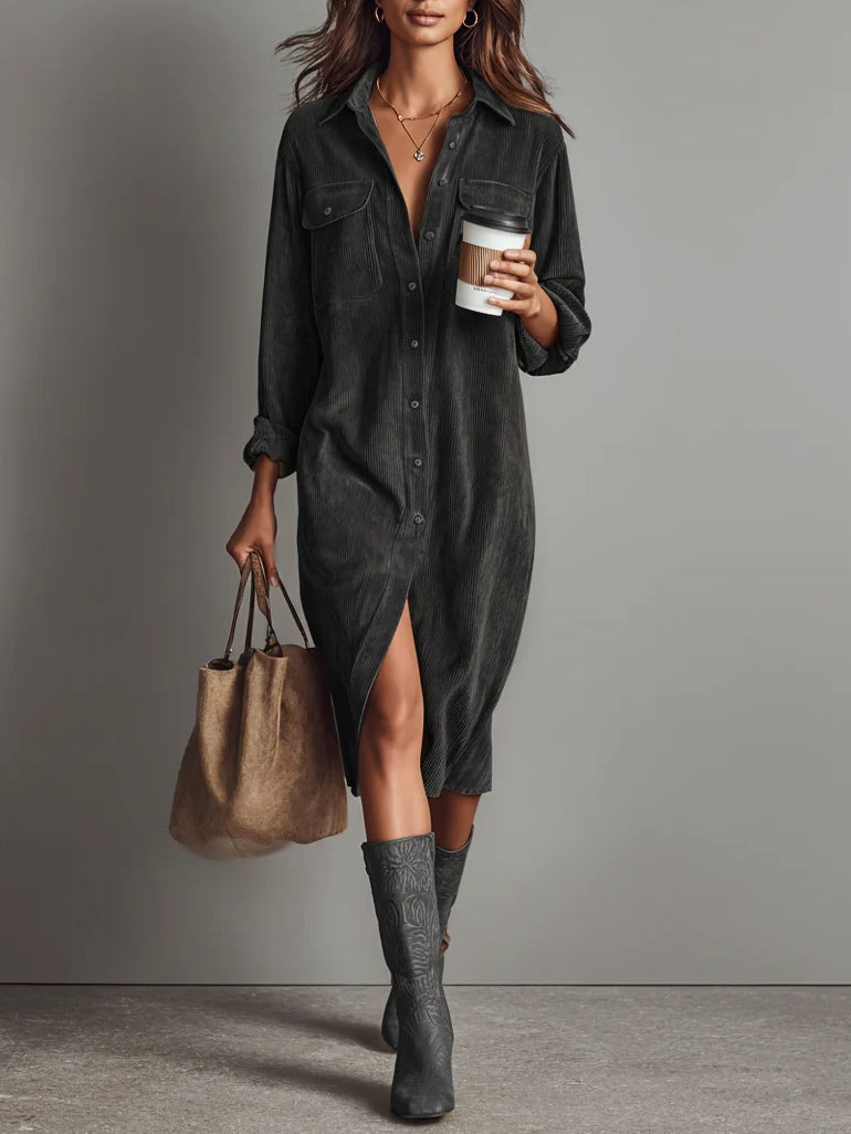 Elena Relaxed Midi Dress 10