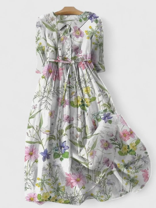 Eliana Relaxed Midi Dress 0