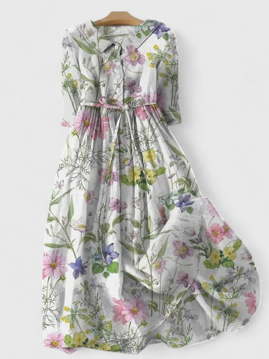 Eliana Relaxed Midi Dress 0