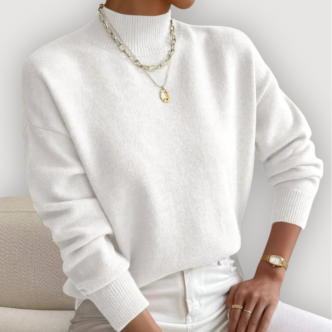 Elysia Mock Neck Sweater 3
