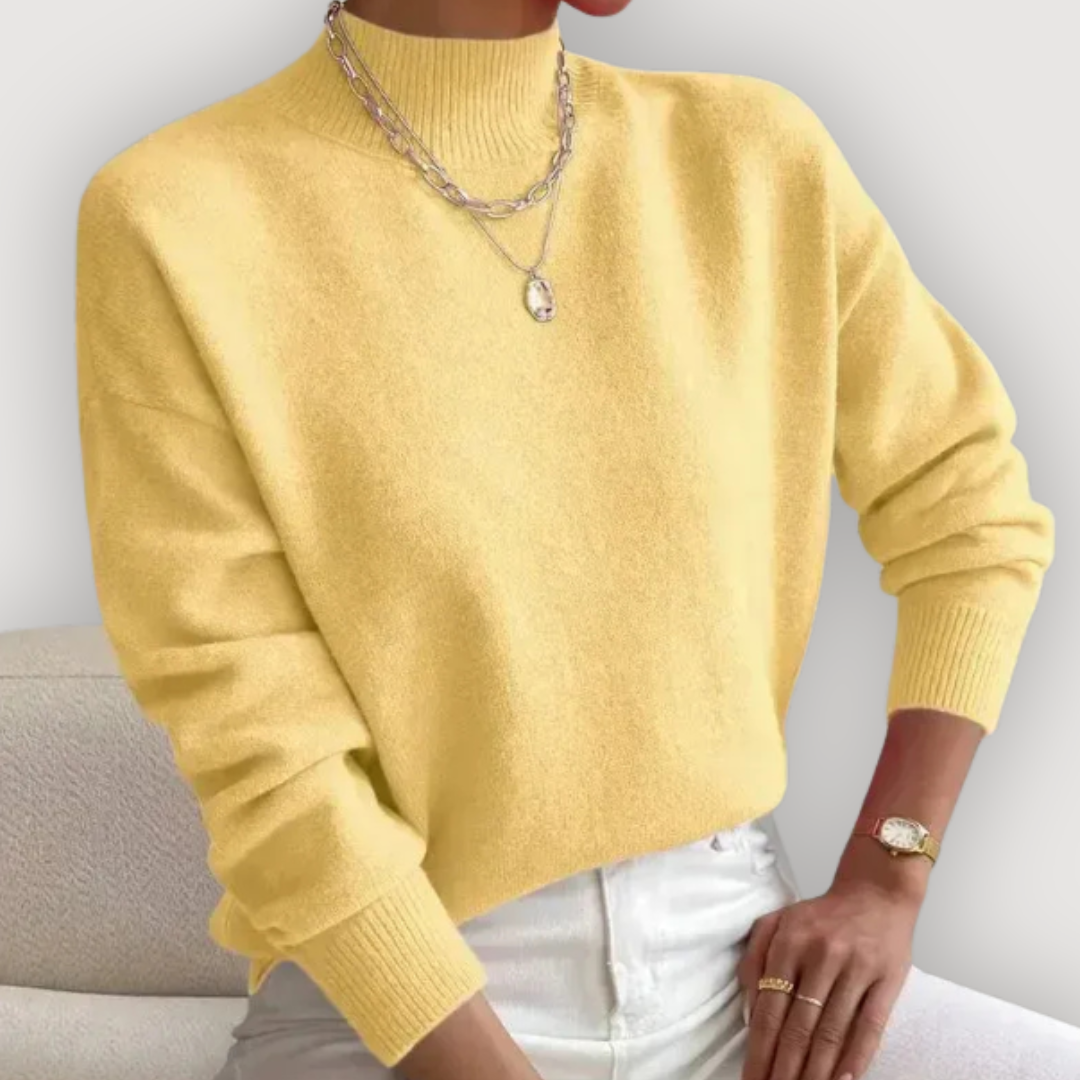 Elysia Mock Neck Sweater 4