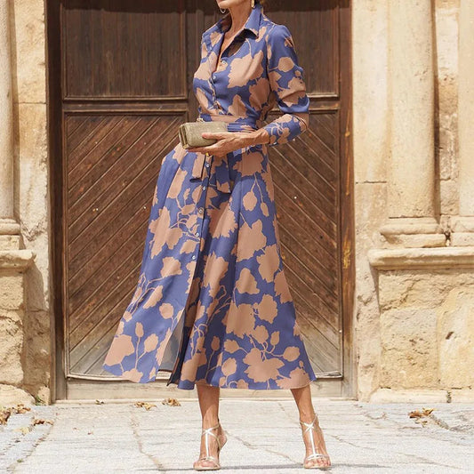 Evelina Long Sleeve Midi Dress 0