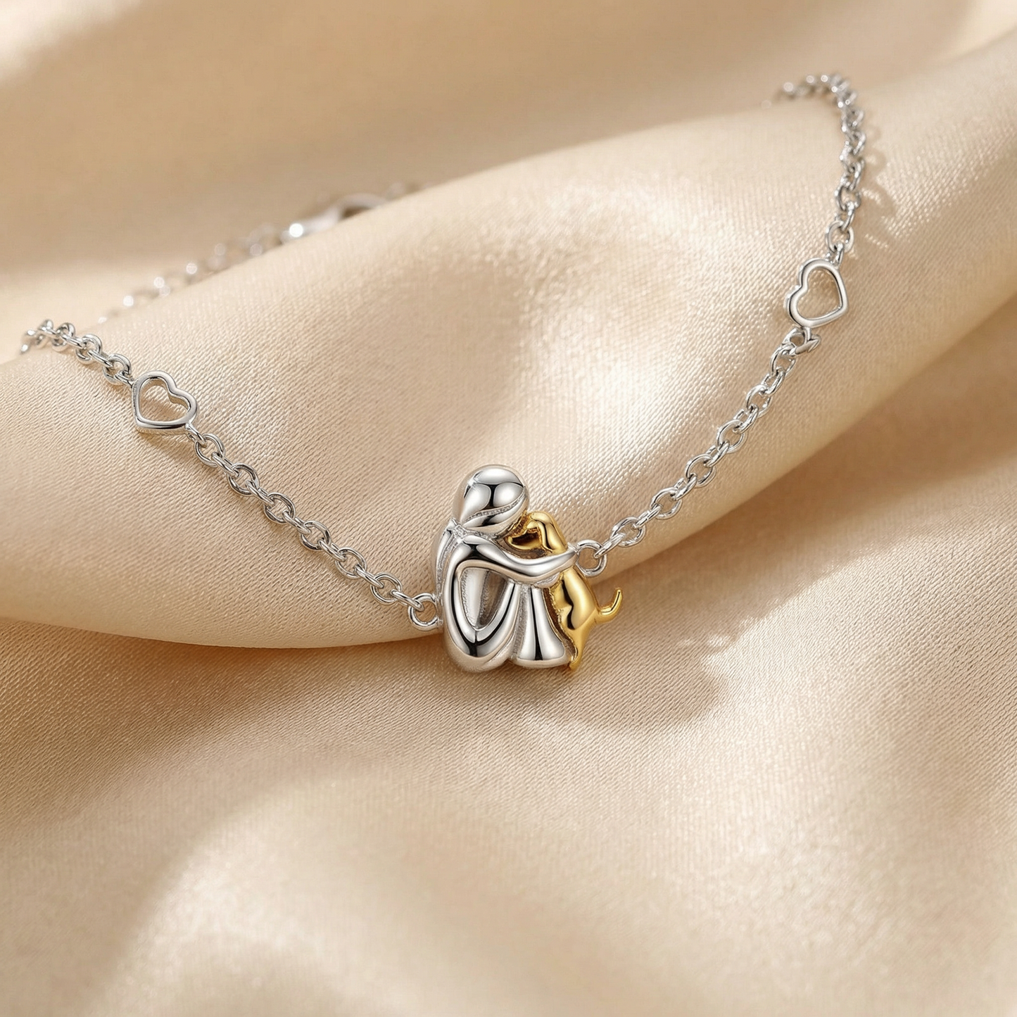 Fiona Adjustable Dog Charm Bracelet 0
