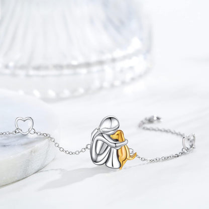 Fiona Adjustable Dog Charm Bracelet 1