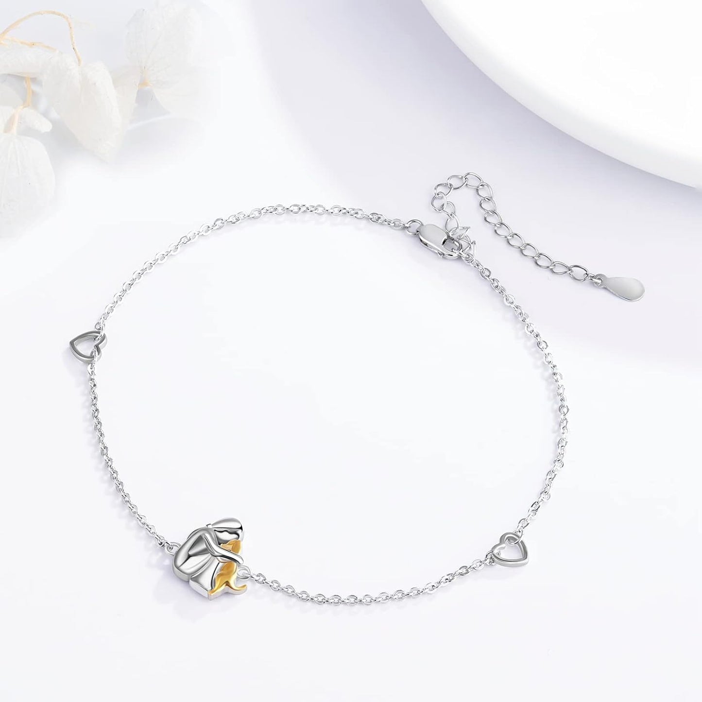 Fiona Adjustable Dog Charm Bracelet 4
