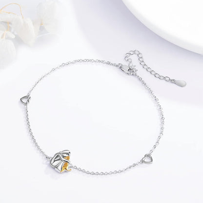 Fiona Adjustable Dog Charm Bracelet 4