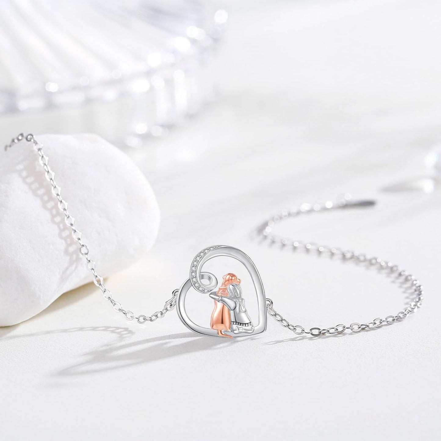 Fiona Adjustable Dog Charm Bracelet 6