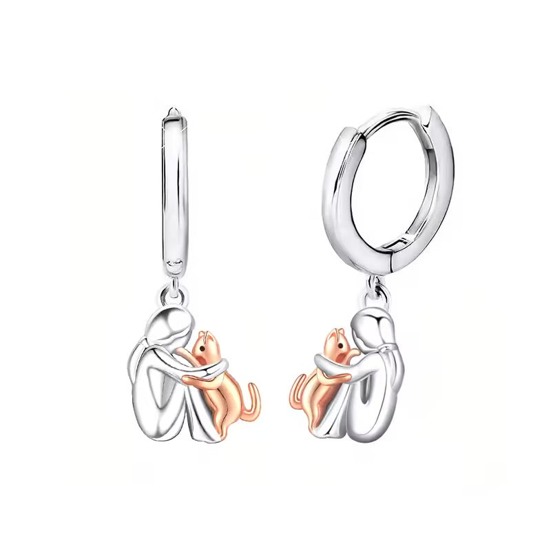 Fiona Cat Hug Necklace Set 6