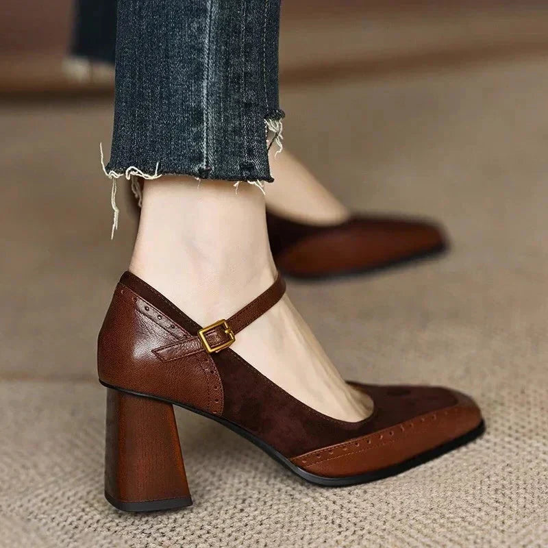 Fiona Classic Block Pumps 1