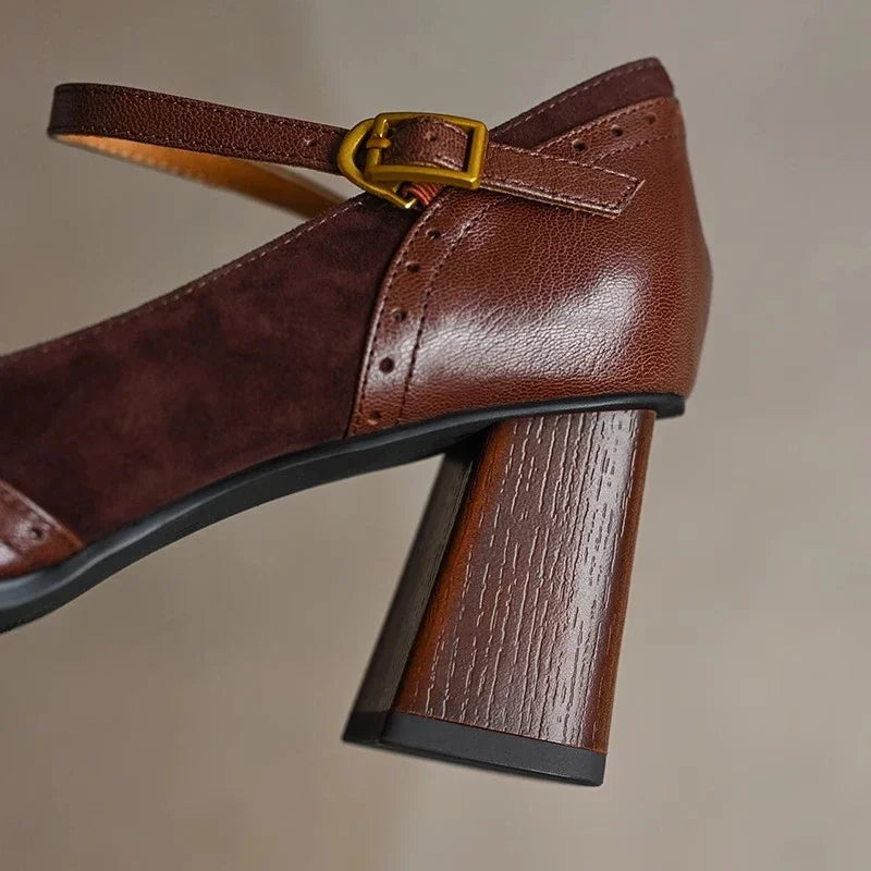 Fiona Classic Block Pumps 6