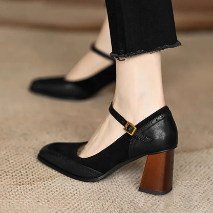 Fiona Classic Block Pumps 7