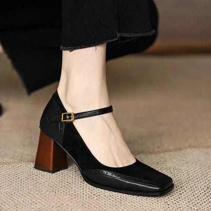 Fiona Classic Block Pumps 8
