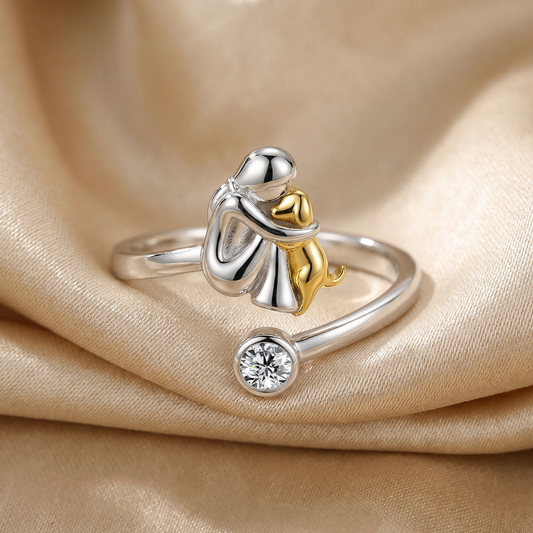 Fiona Dog Hug Ring 0