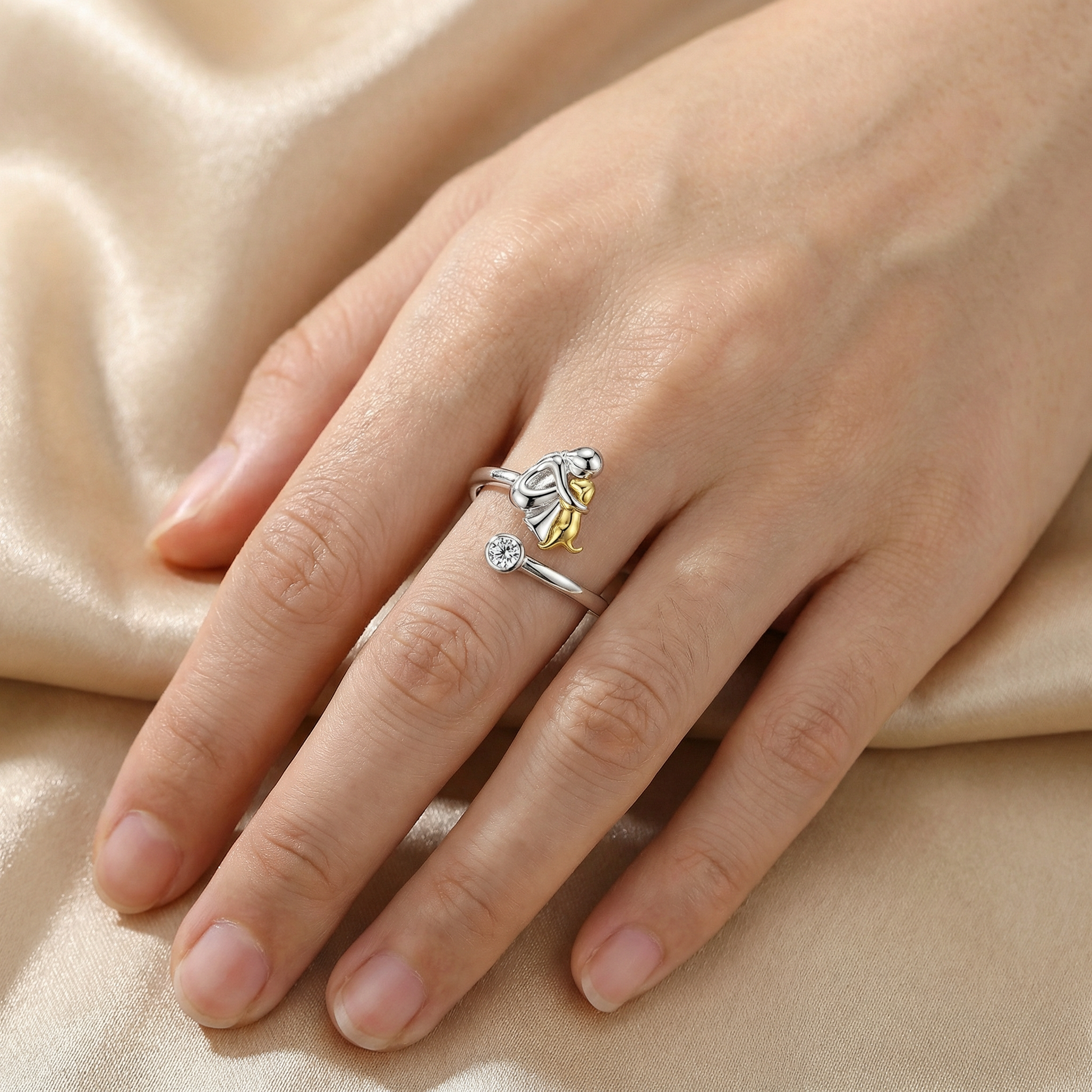 Fiona Dog Hug Ring 1