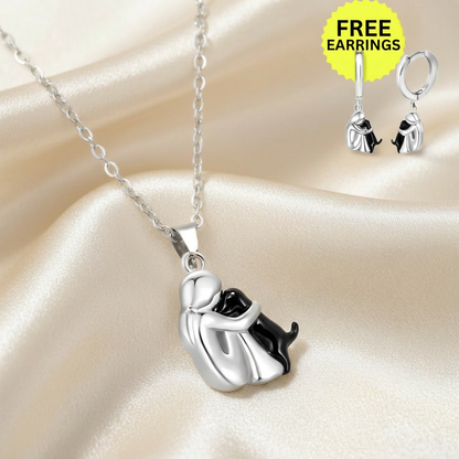 Fiona Heartfelt Necklace And Earring Set 1