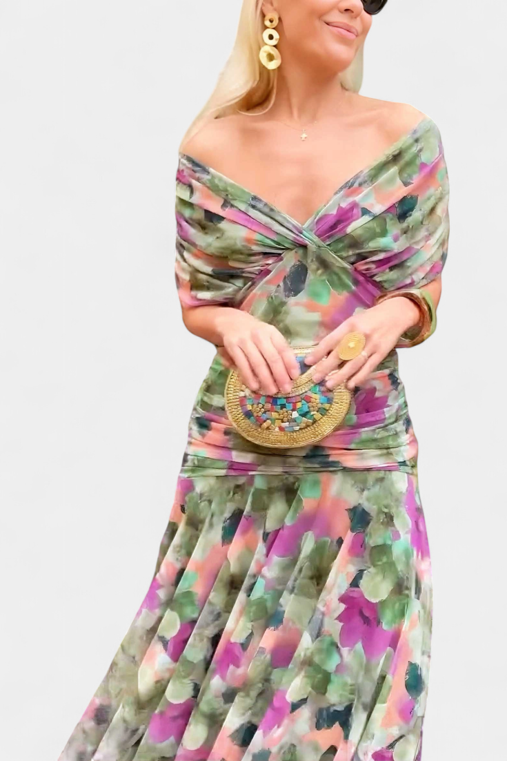 Fiona Maxi Floral Dress 3