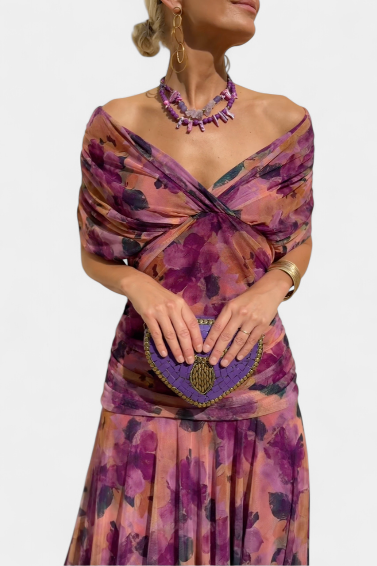 Fiona Maxi Floral Dress 5